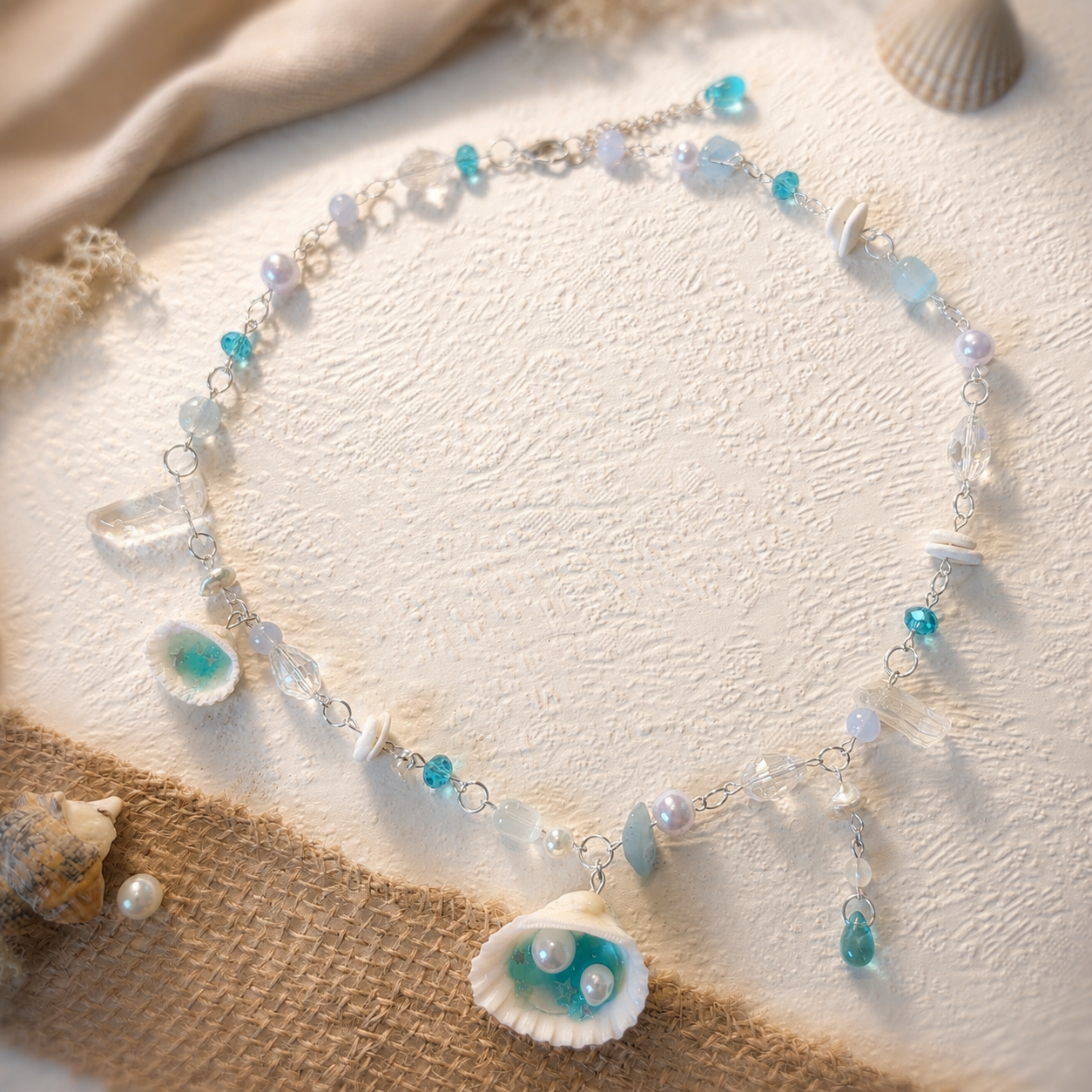 Mermaids Treasure Halskette