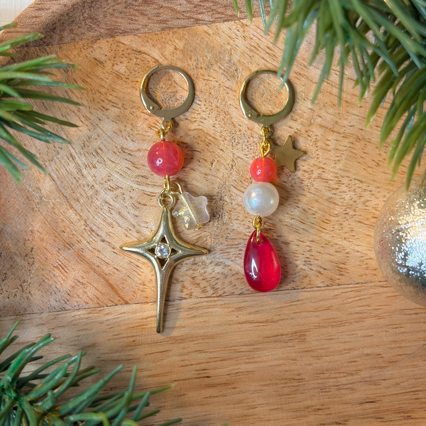 Christmas Star Ohrringe