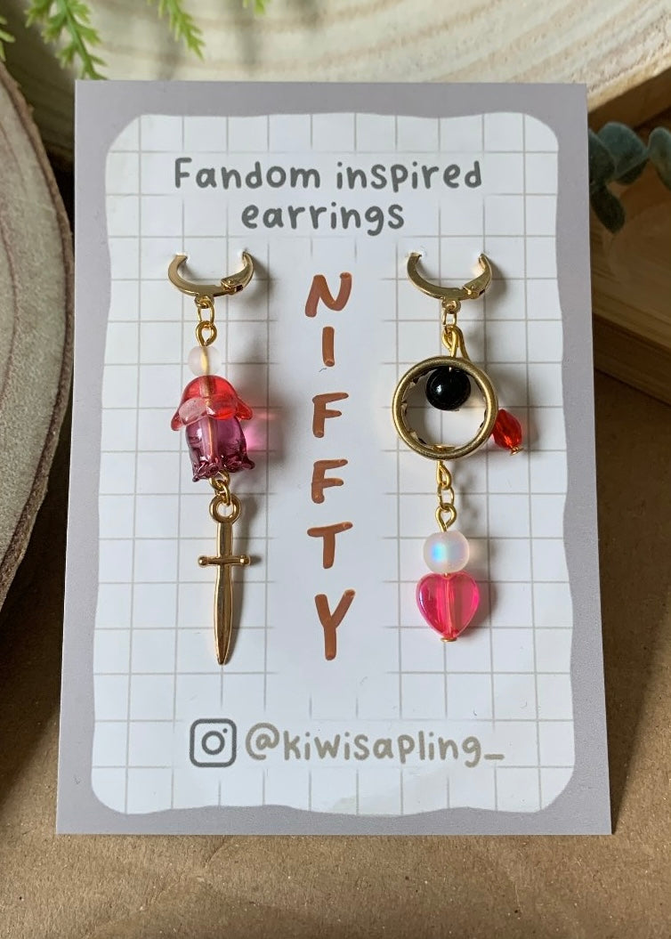 Niffty Ohrringe (Hazbin Hotel)