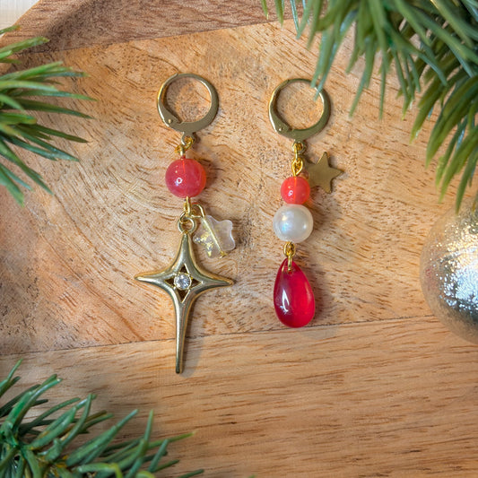 Christmas Star Ohrringe