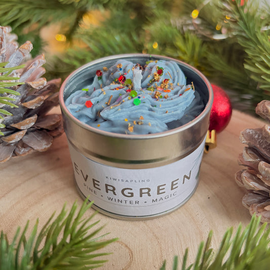 Evergreen - Duftkerze mit Wintertannenduft