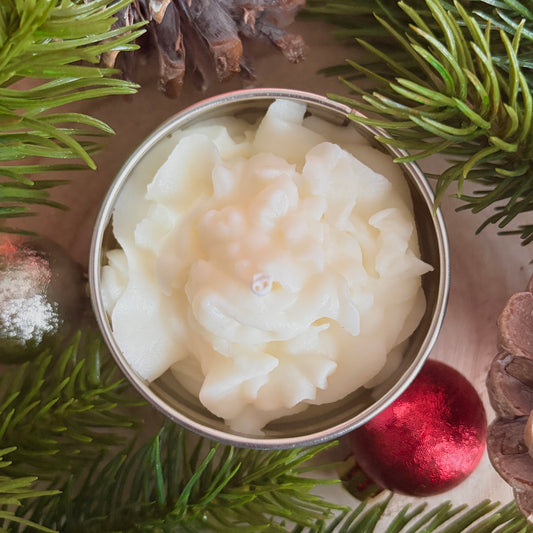 Winter Dessert - Duftkerze mit Vanillegebäckduft
