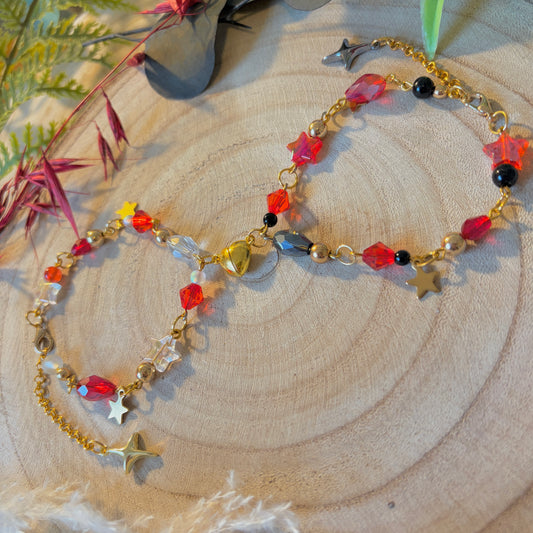 Lucifer + Alastor (Hazbin Hotel) Armband