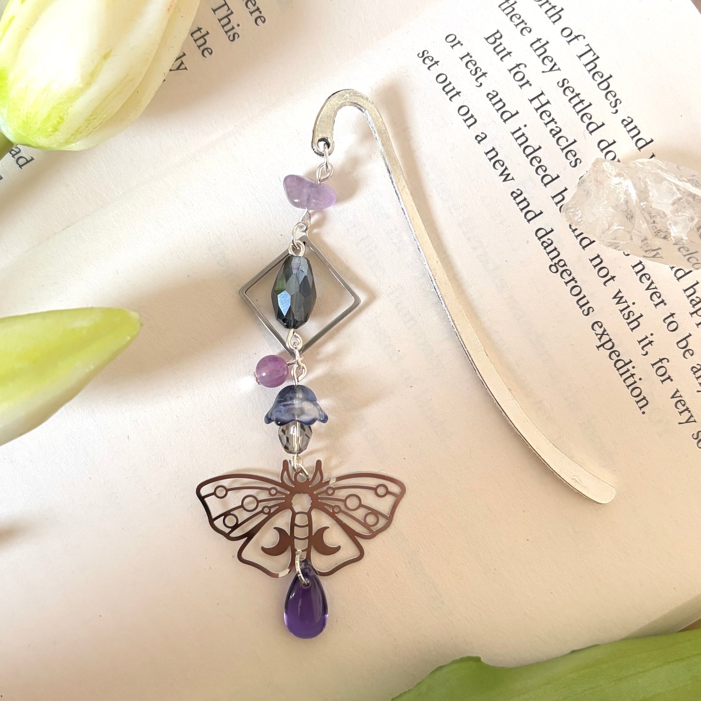 Moon Moth Lesezeichen