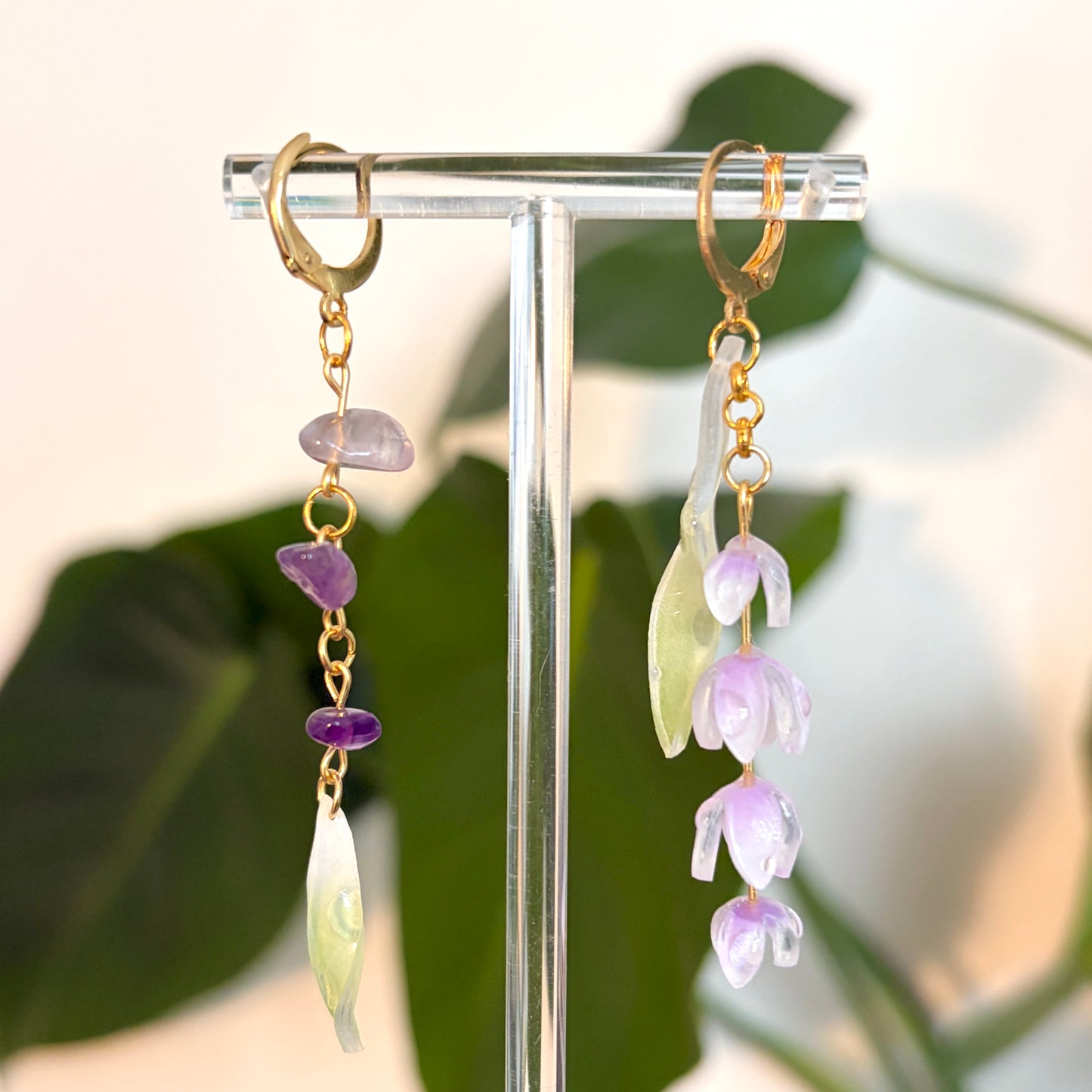 Amethyst Lavender Ohrringe