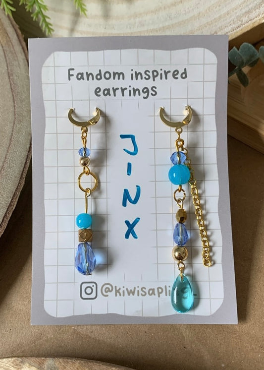 Jinx Ohrringe (Arcane)