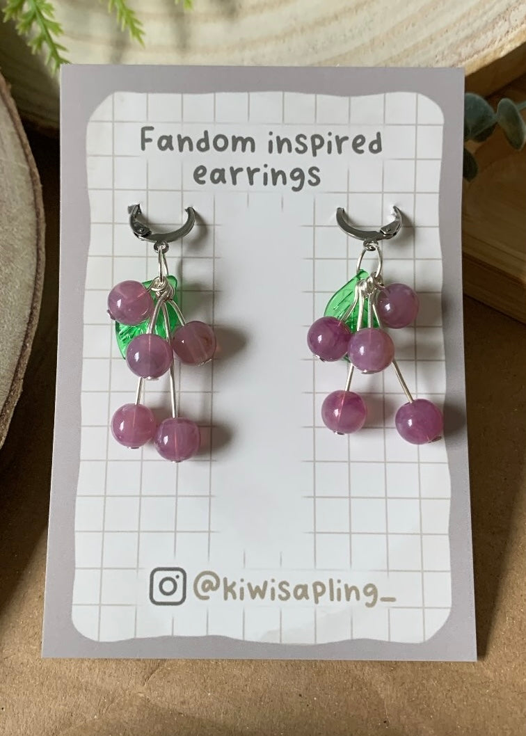 Grape Blast Ohrringe (lila)