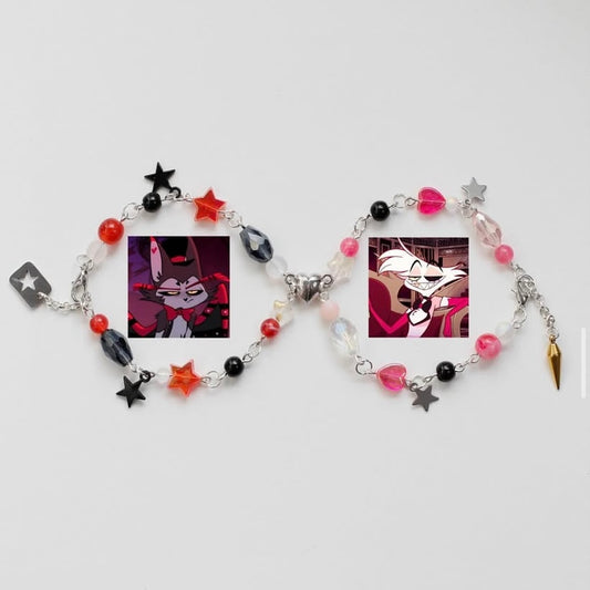 Husk + Angel Dust (Hazbin Hotel) Armband