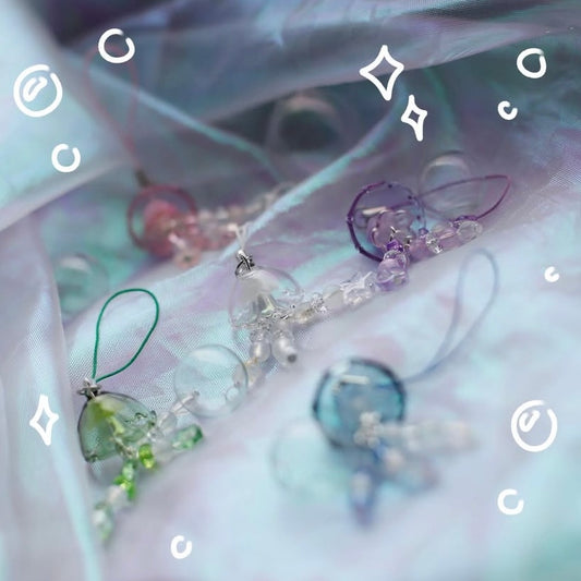 Jellyfish Phone Charms