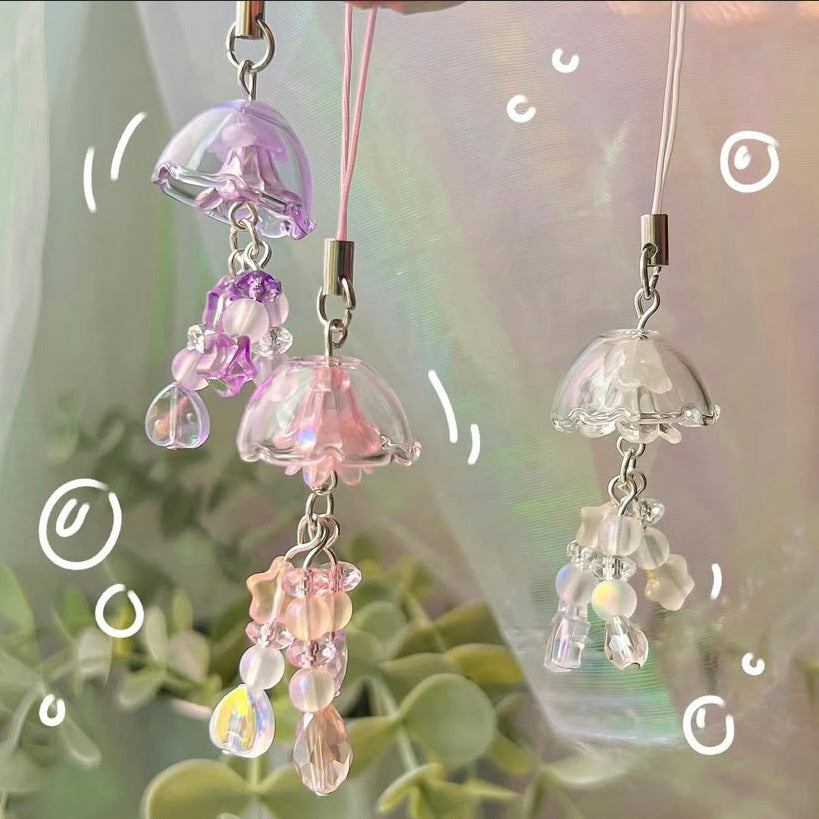 Jellyfish Phone Charms