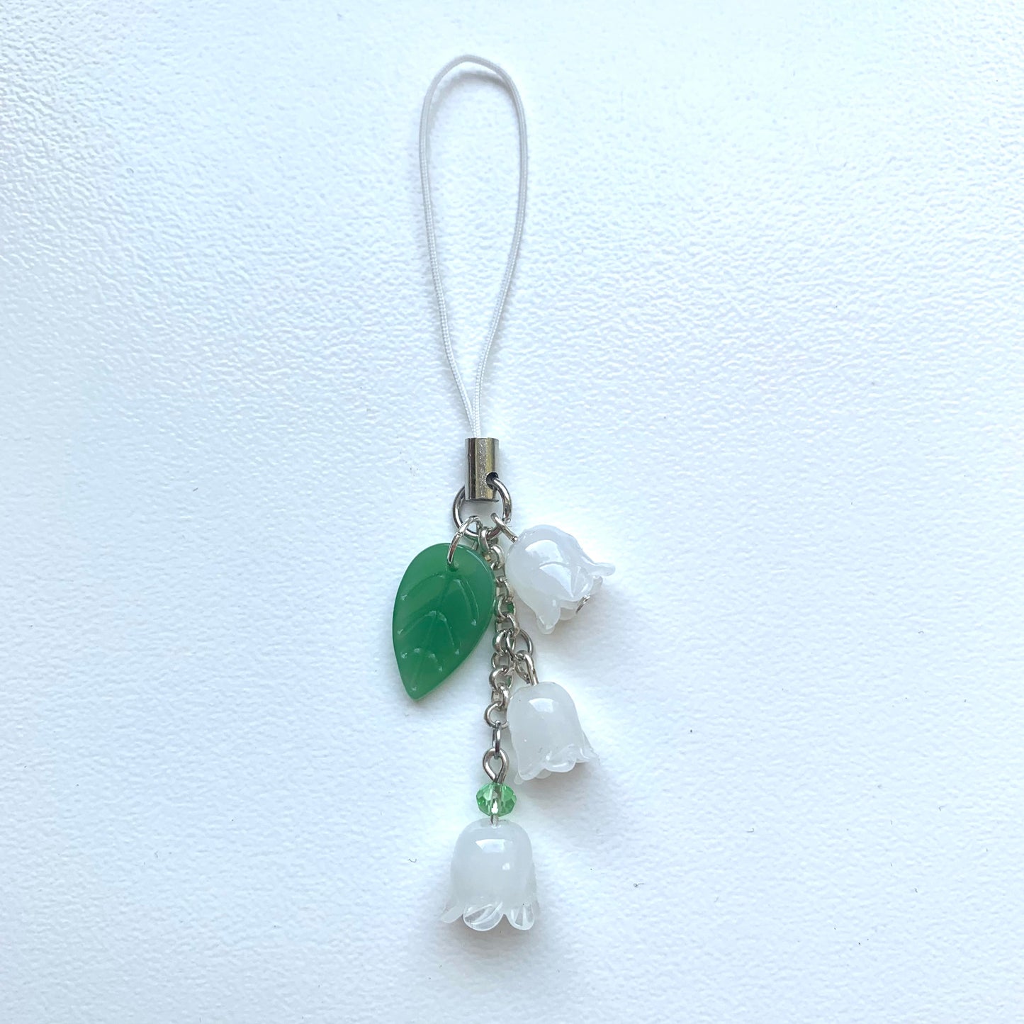 Forest Pearl Phone Charm