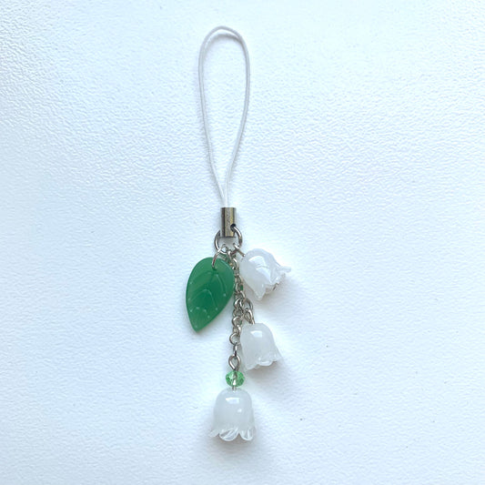 Forest Pearl Phone Charm