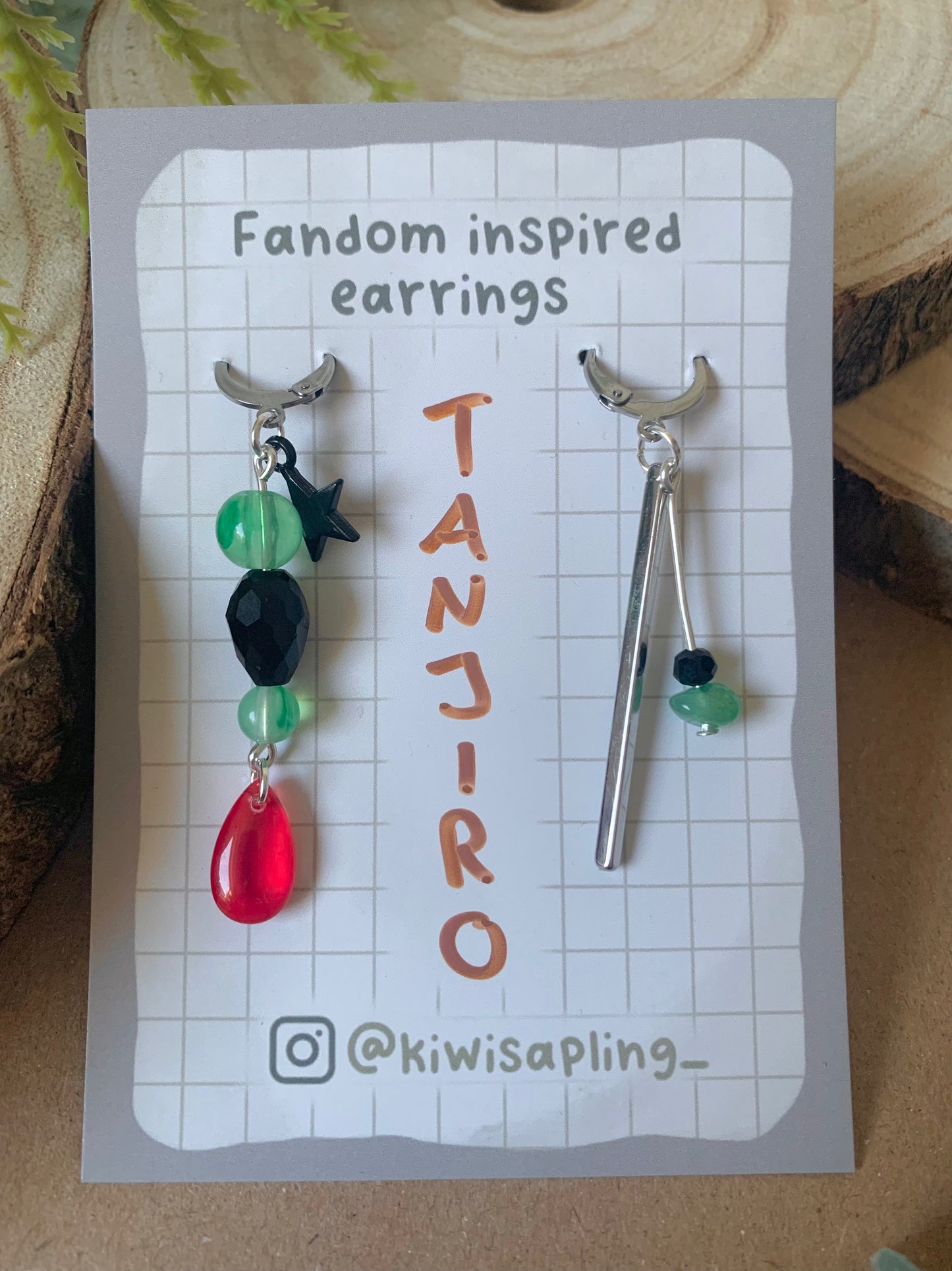 Tanjiro Ohrringe (Demon Slayer)