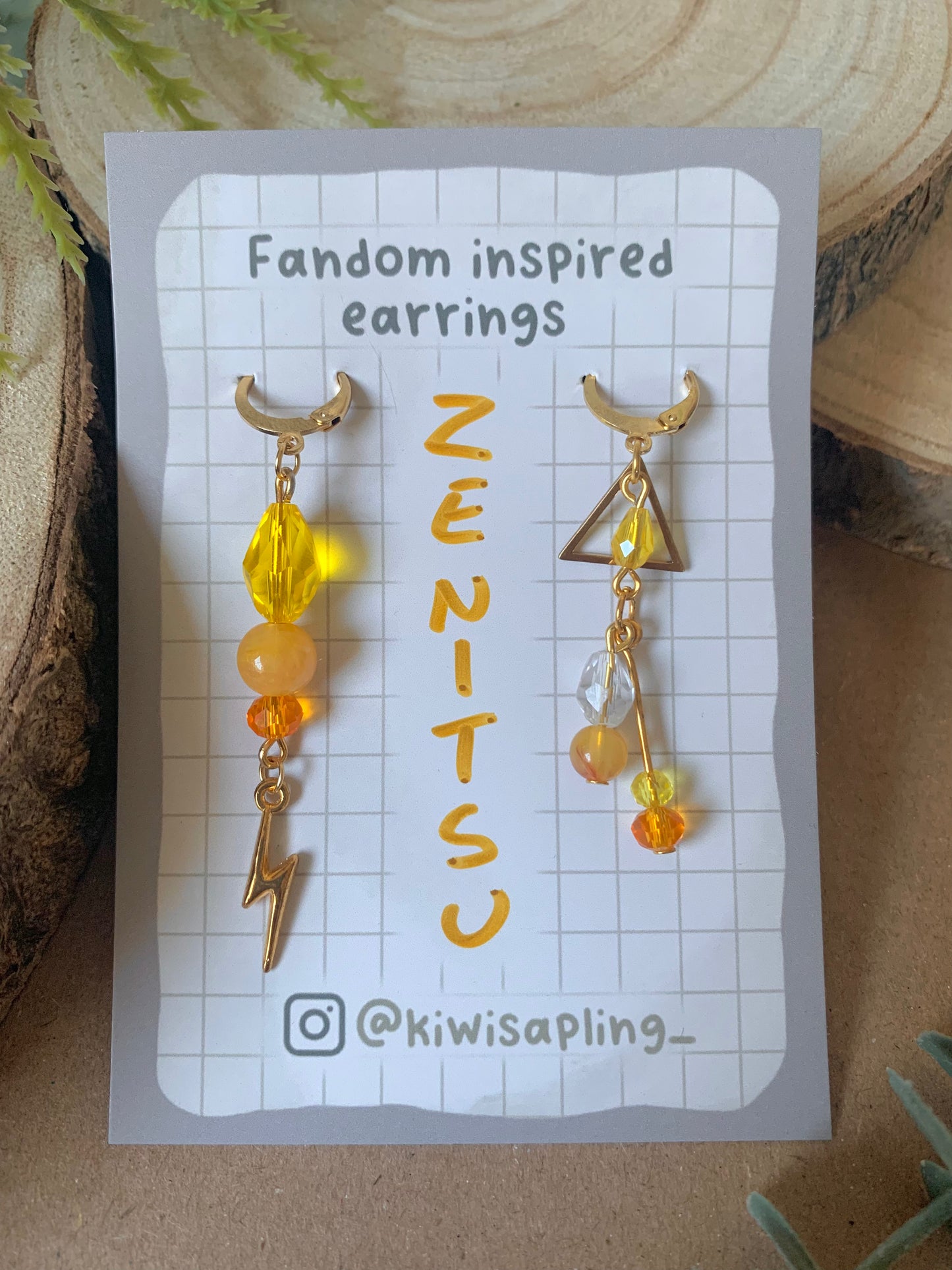 Zenitsu Ohrringe (Demon Slayer)